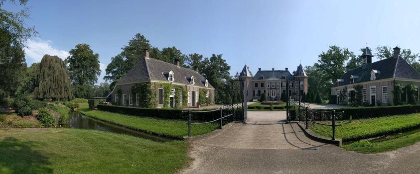 Panorama from Estate Nijenhuis around Diepenheim, Overijssel The Netherlands