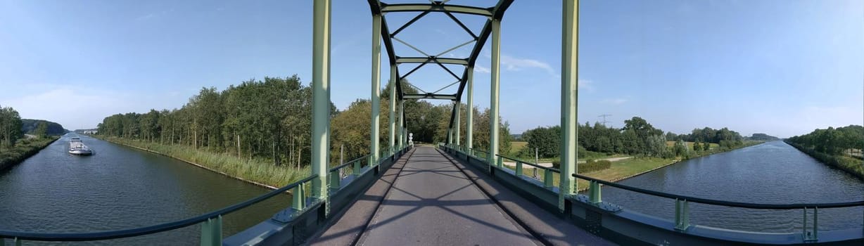 Bridge over the twente canal in The Netherlands