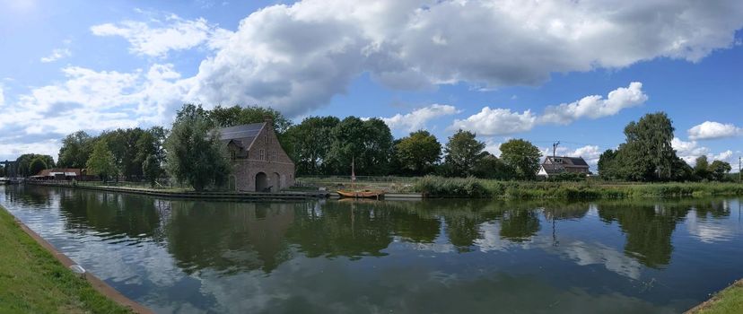 Canal around Gramsbergen, The Netherlands