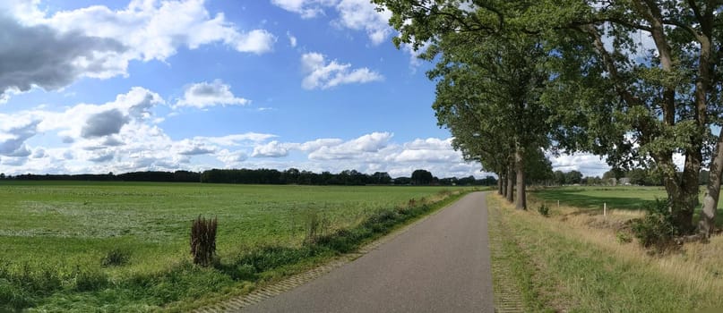 Panorama from around Gramsbergen, The Netherlands