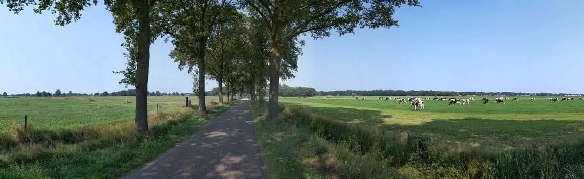 Panorama from around Luttenberg, Overijssel The Netherlands