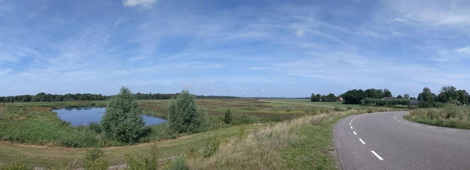 Landscape around Muggenbeet in Overijssel, The Netherlands