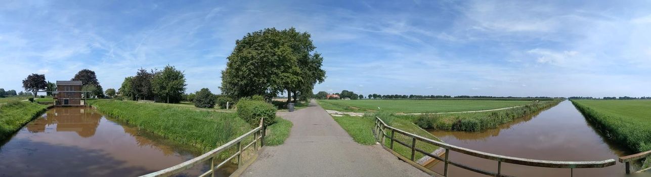 Pumping station around Muggenbeet in  Overijssel, The Netherlands