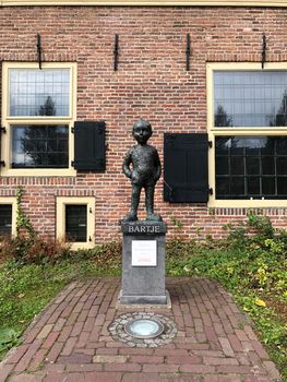 Statue from Bartje in Assen, Drenthe The Netherlands