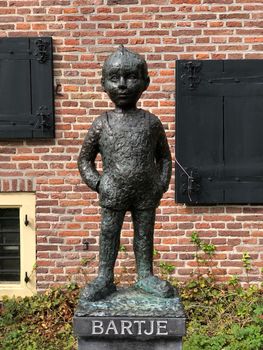 Statue from Bartje in Assen, Drenthe The Netherlands