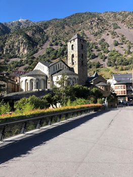 The Church of Saint Stephen in Andorra la Vella 