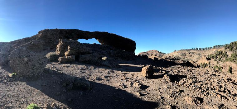 Panorama from Ventana del Nublo on Gran Canaria