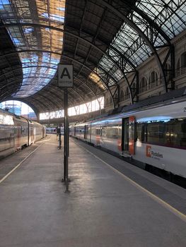 Barcelona França railway station in Spain