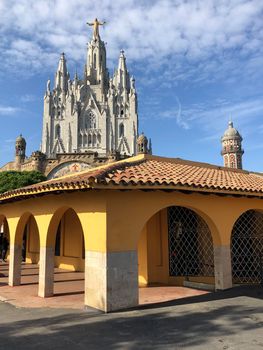 Expiatory Church of the Sacred Heart of Jesus in Barcelona, Spain