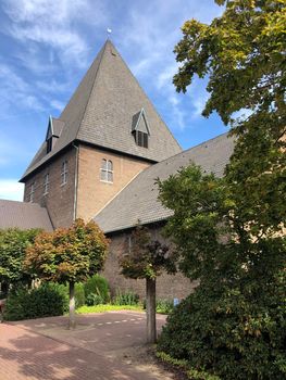  Church in the town Ringenberg, Germany