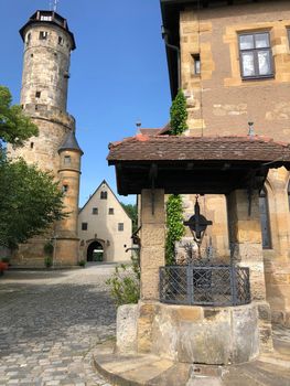 Well at the Altenburg Castle in Bamberg Germany