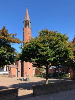 Maria Meeresstern Catholic Church on Borkum island in Germany