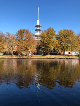 Telecommunications tower in Emden Germany