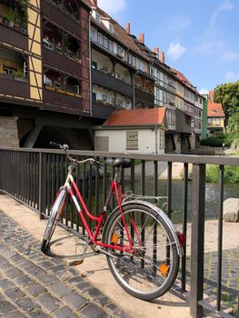 Krämerbrücke in Erfurt, Germany