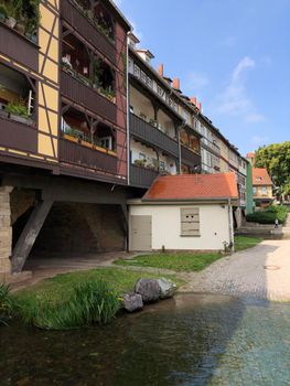 Krämerbrücke in Erfurt, Germany