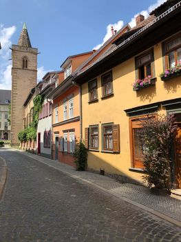 Andreas church in Erfurt Germany