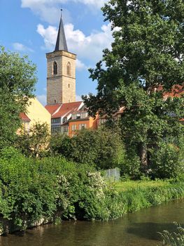 Krämerbrücke in Erfurt, Germany