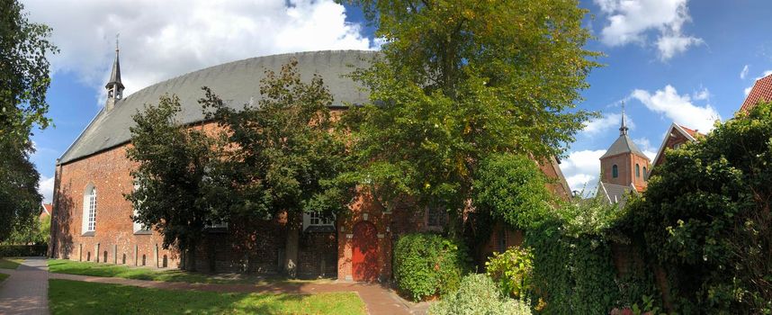 Panorama from the St.-Georgs-Kirche in Weener Germany