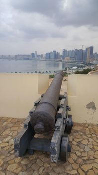 Cannon at Fortress of São Miguel in Luanda, Angola