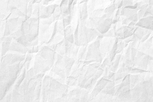 Crumpled white paper background texture