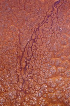 Abstract background texture, brown, liquid acrylic with the addition of gold glitter.