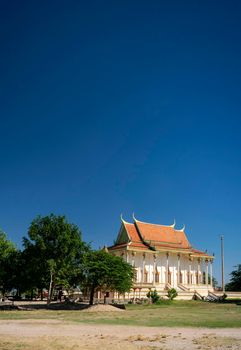 Wat Svay Andet Pagoda of Lakhon Khol Dance Unesco Intangible Cultural Heritage site in Kandal province near Phnom Penh Cambodia