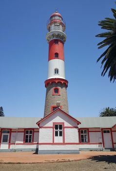 Lighhouse in Swakopmund a coastal city in Namibia