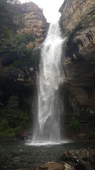 Waterfall at Royal Natal National Park in South Africa in South Africa