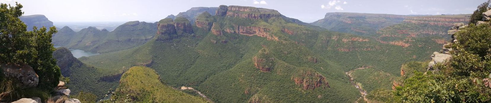 Blyde River Canyon panorama in South Africa