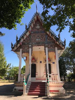 Wat Phorat Samakee Buddhist Temple in Surin Thailand