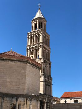 The Bell Tower of St. Domnius in Croatia