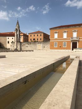 The Roman Forum in Zadar Croatia