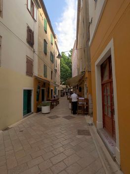 Street in the old town of Zadar, Croatia