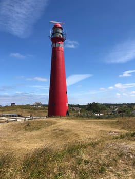 Lighthouse on Schiermonnikoog in The Netherlands