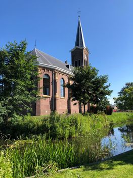 Church in Jirnsum Friesland The Netherlands