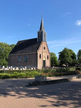 Haskerhorne church in Friesland The Netherlands