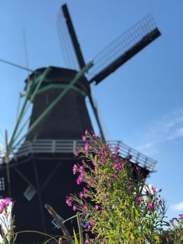 Penninga’s windmill in Joure Friesland The Netherlands