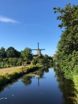 Penninga’s windmill in Joure Friesland The Netherlands