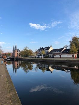 Waterpoort in Sneek, Friesland The Netherlands