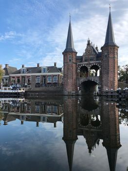 Waterpoort in Sneek, Friesland The Netherlands