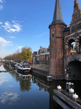 The Waterpoort in Sneek, Friesland The Netherlands