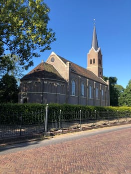 Church in Ysbrechtum Friesland The Netherlands