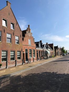 Architecture in Workum, Friesland, The Netherlands