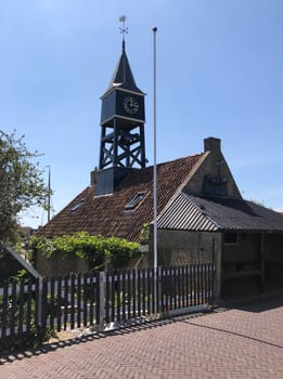 Sluishuis in Hindeloopen Friesland The Netherlands