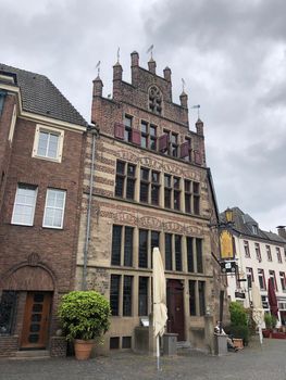 Architecture in the city Xanten, Germany