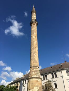 Minaret in Eger Hungary