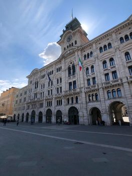 City hall in Trieste Italy