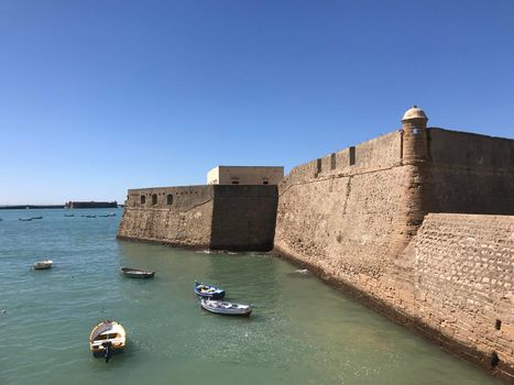 Castle of Santa Catalina in Cadiz Spain