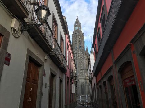 Parroquia de San Juan Bautista (Arucas cathedral) in Arucas Gran Canaria