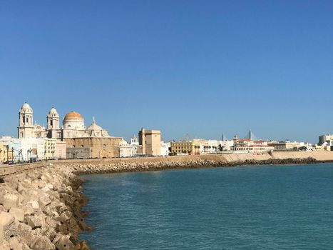 Bay of Cadiz in Cadiz Spain